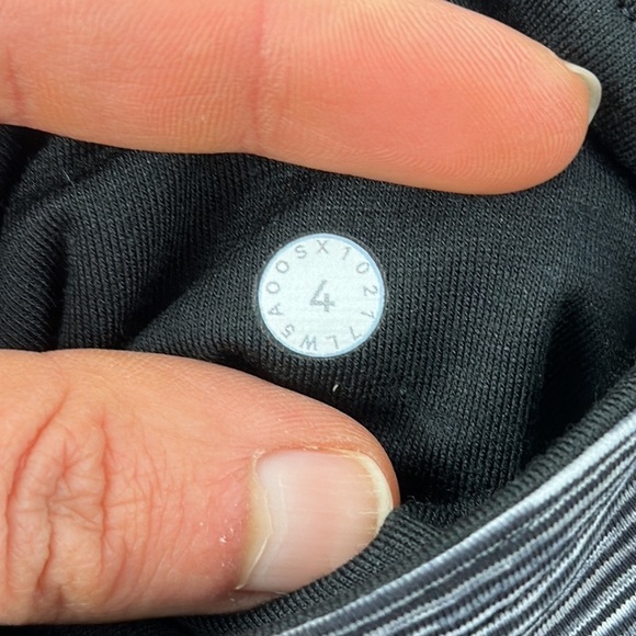 Lululemon Train Times 7/8 Pant (25" ) Wee Are From Space Black Slate - Picture 5 of 7